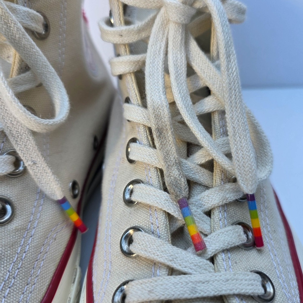 Converse Chuck 70 Pride Parade 2017 Rainbow Hi 158420C Mens 6.5 Womens 8.5 - Picture 15 of 15